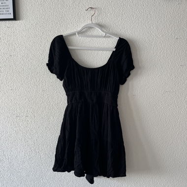 Schwarzer Jumpsuit - Hollister