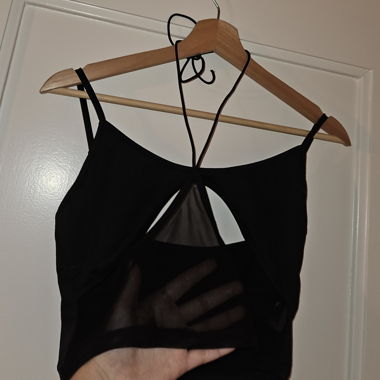 Part Seethrough Top