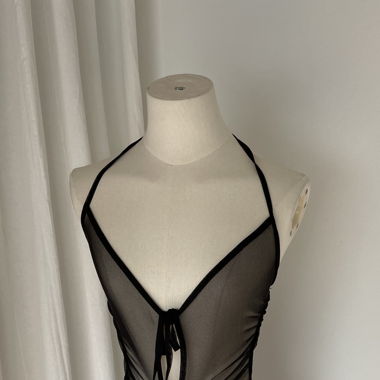 Black cover up transparent 