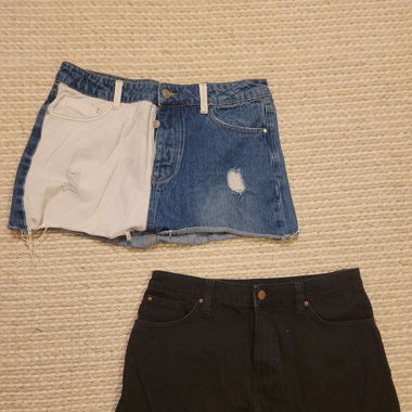 Jeans skirts 