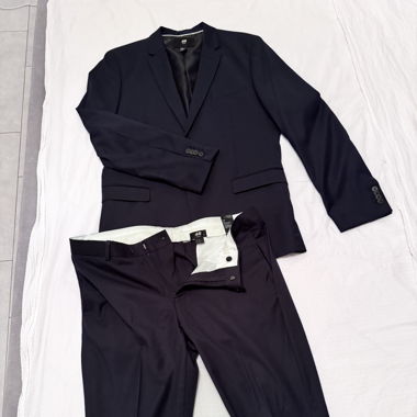 H&M Anzug dunkelblau gr. 52