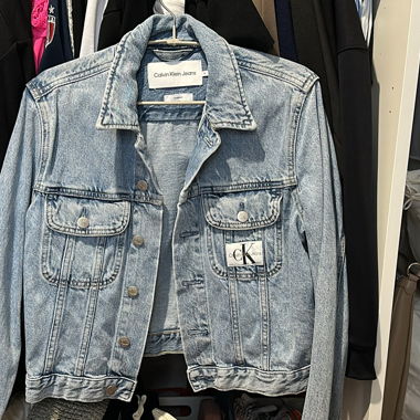 Giacca in jeans cropped Calvin Klein