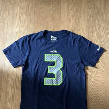 Nike Seattle Seahawks T-Shirt #3 Wilson | S-M
