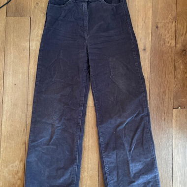 Dark Blue Corduroy Pants