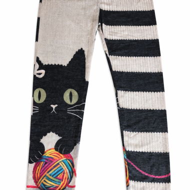 Leggings gatto fantasia