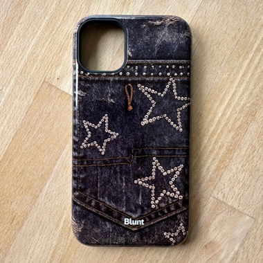 iPhone 11 Phone Case Denim Stars