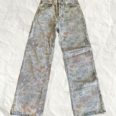 Illustrated Pants 