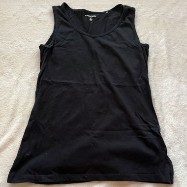 CHICORÉE schwarzes Tanktop