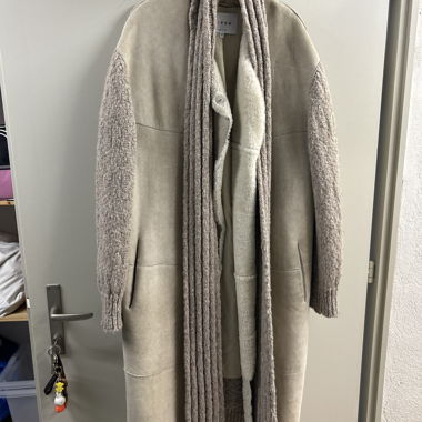 Sheepskin coat