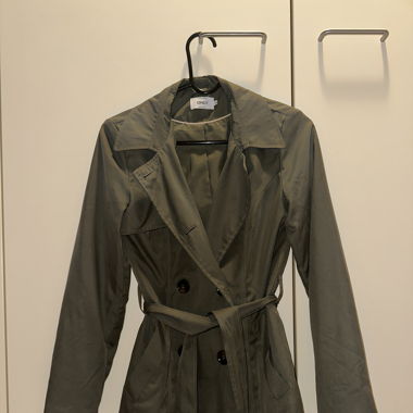 Kurzmantel khaki