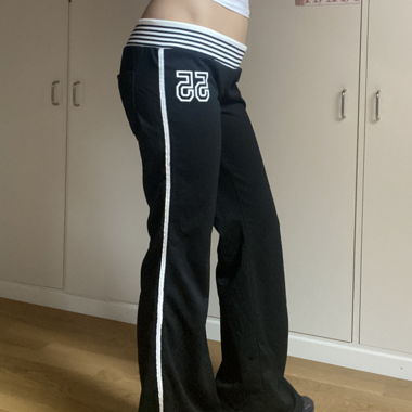 low waist jersey pants 