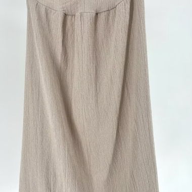 Beige maxi dress