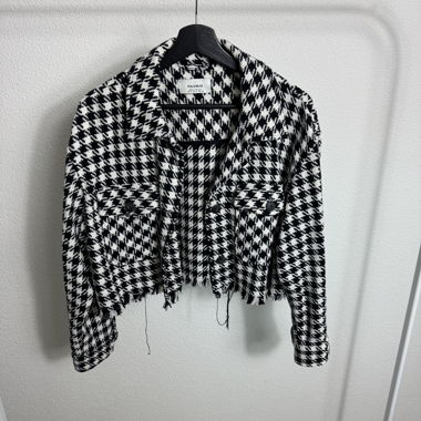 Veste Pull&Bear pied-de-poule M