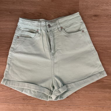 Shorts verde menta 