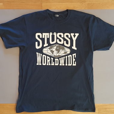 Stüssy T-shirt bleu marine