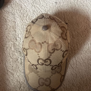 Casquette Gucci beige