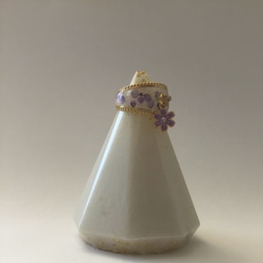 Handmade Bague avec pendentif