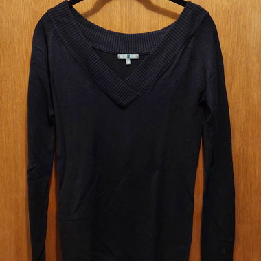 Blue Dog black sweater