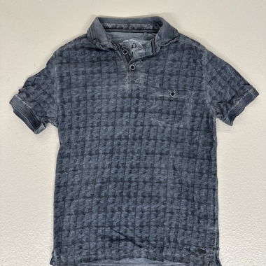T-shirt Polo blu denim Tom Tompson