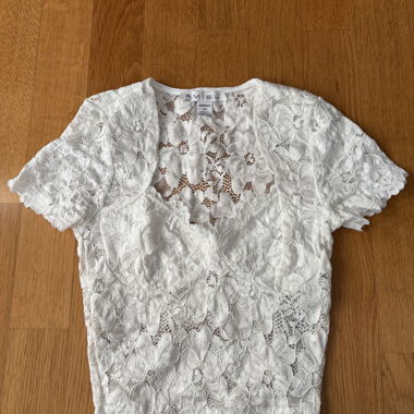 Top in weiss 