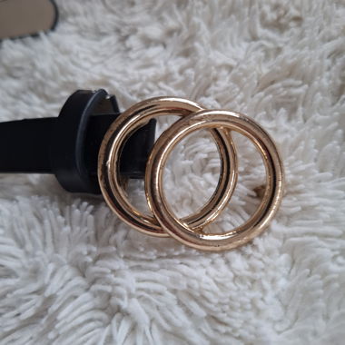 Cintura nera e beige