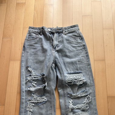 Baggy-Jeans mit Mom-fit