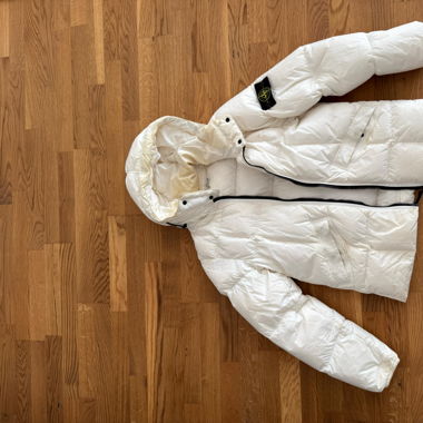 Stone Island White Bomber