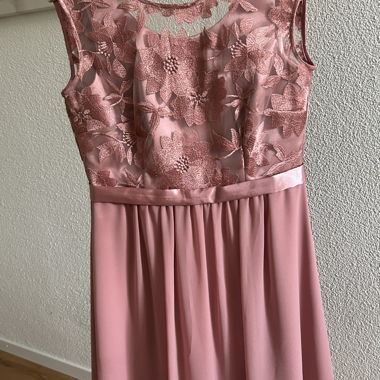 Pink Lace Dress