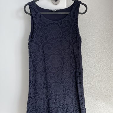 Sleeveless dark blue dress Comma size 36