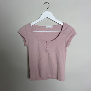 T-shirt rose Stradivarius