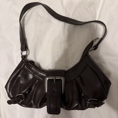 Borsa a tracolla marrone