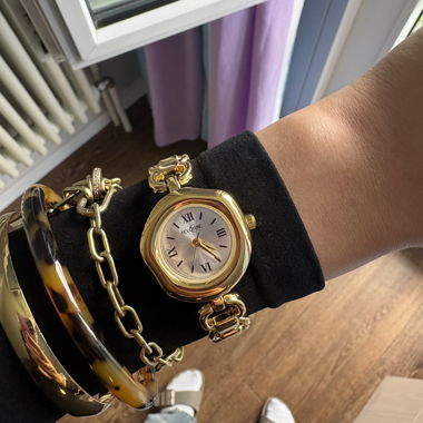 Vintage Uhr in Gold