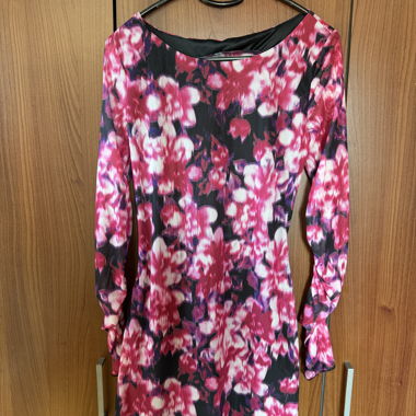 Floral Long-Sleeve Dress