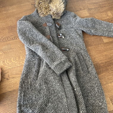 Manteau en laine CMP avec capuche