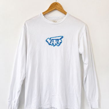 T-shirt manches longues Vans blanc