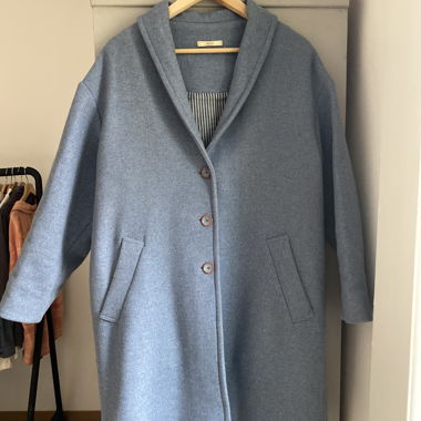 Sessùn coat like new, blue