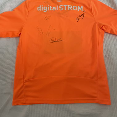 Orange Puma Football Jersey