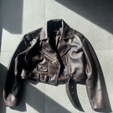 Veste similicuir Zara 