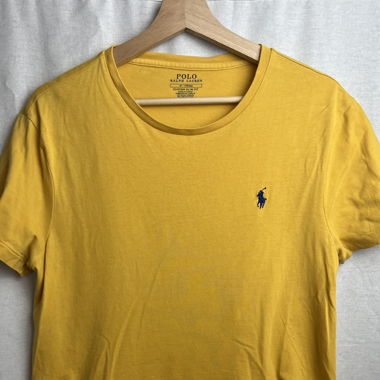 T-shirt Ralph Lauren jaune foncé 