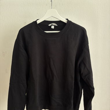 Felpa nera H&M XL