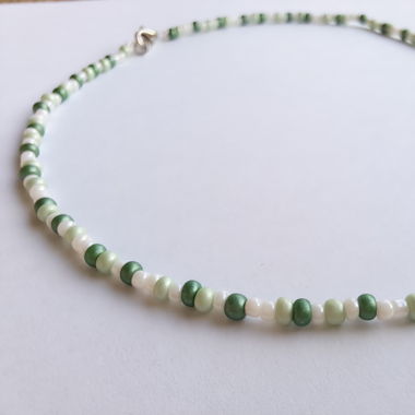 green necklace