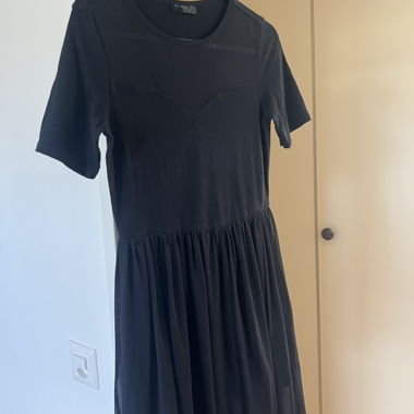 Abito Topshop con effetto vedo-through