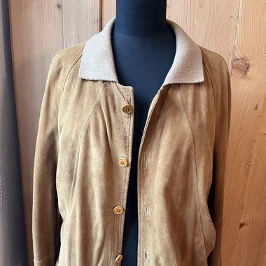 Vintage Wildleder Jacke Herren Gr. 54