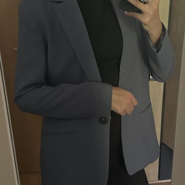 Veste blazer bleu