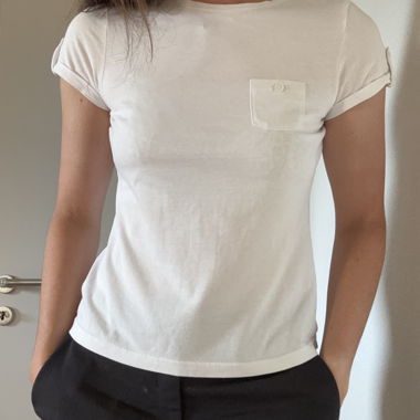 T-shirt bianca Anna Field