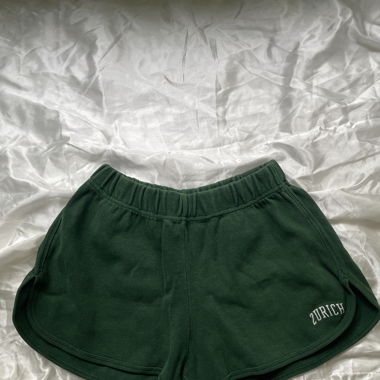 Grüne Stoffhose