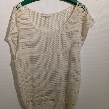 White Mesh T-shirt