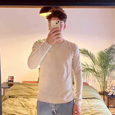 SWEATSHIRT - beige