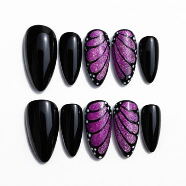 Set of fake nails "Nympha"