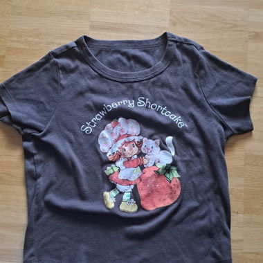 Crop Top( Strawbeery shortcake)